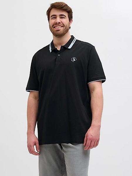 Jack & Jones PlusSize Poloshirt "JCOHASS LOGO POLO SS PLS" günstig online kaufen
