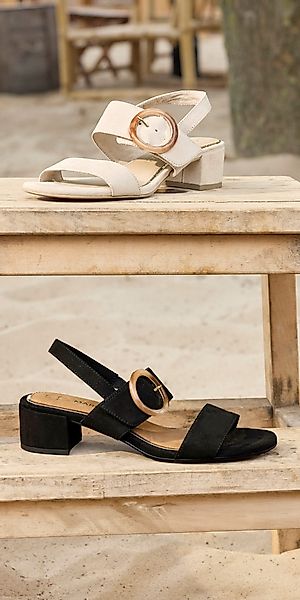 MARCO TOZZI Sandalette, Blockabsatz, Riemchensandale, Festtagsschuh günstig online kaufen