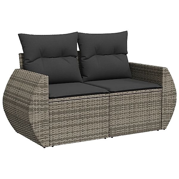 vidaXL Loungesofa Gartensofa 2-Sitzer mit Kissen günstig online kaufen
