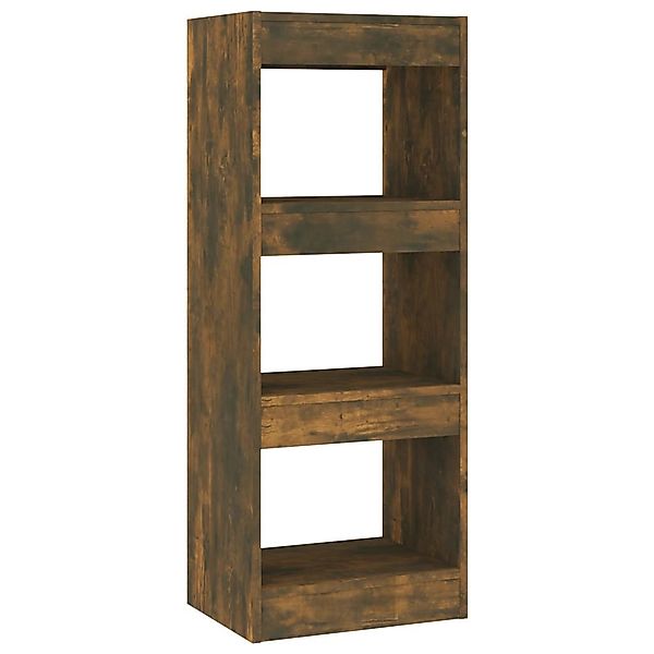 vidaXL Bücherregal Bücherregal/Raumteiler Räuchereiche 40x30x103 cm günstig online kaufen
