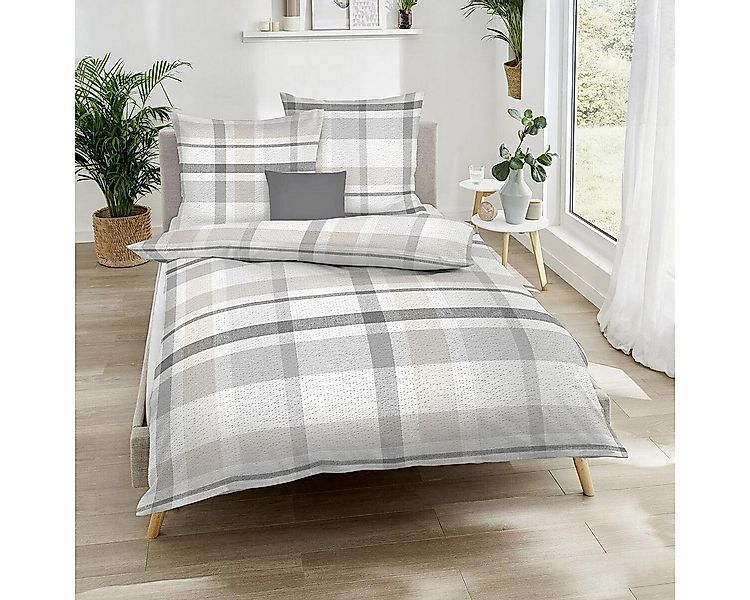 TRAUMSCHLAF Bettwäsche Madras, Seersucker, 2 teilig, klassische Seersucker günstig online kaufen