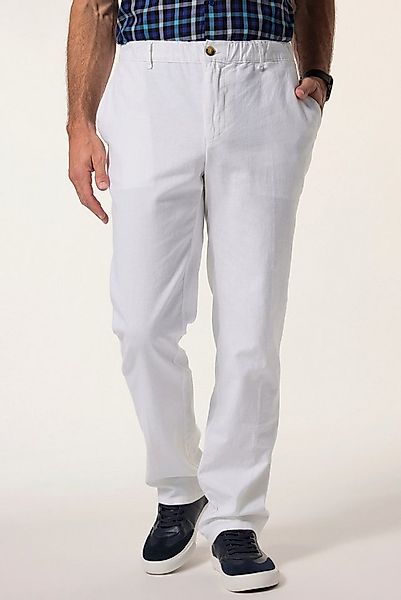 Boston Park 5-Pocket-Jeans Leinenmix-Hose Regular Fit Dehnbund günstig online kaufen