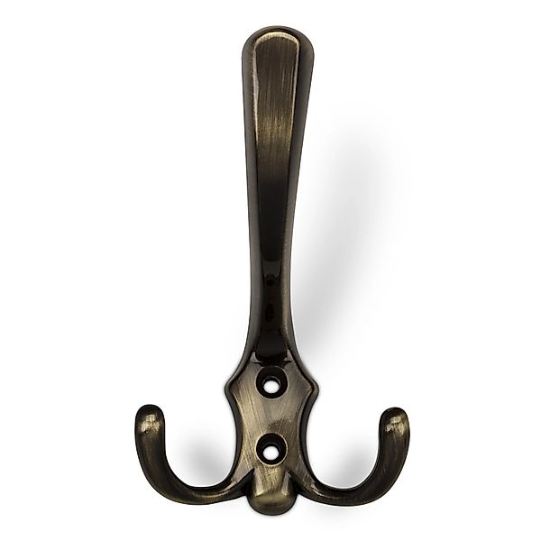 SOTECH Garderobenhaken LENA 2 Fach Lang Brüniert Poliert günstig online kaufen