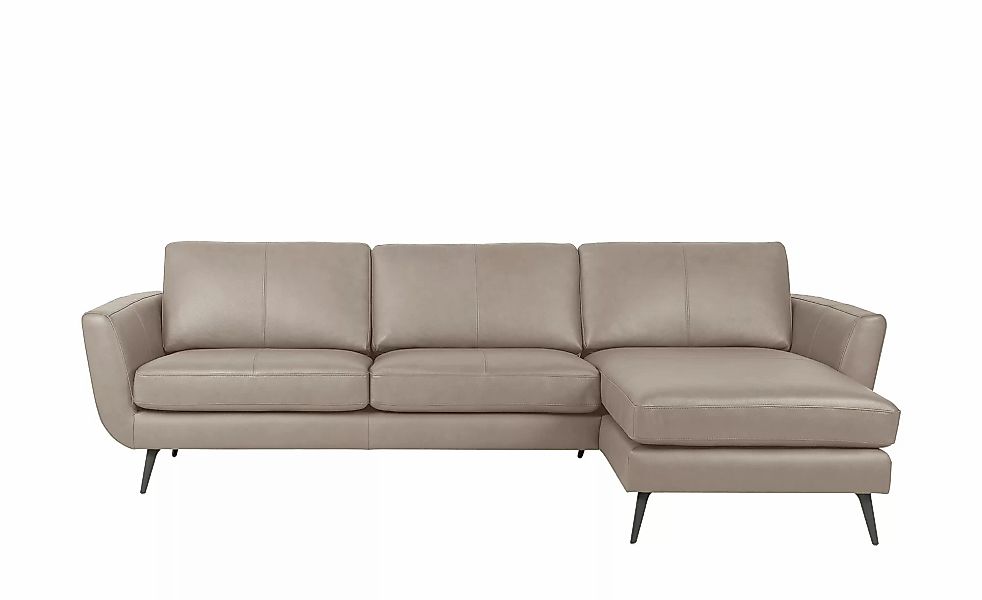 SOHO Ecksofa  Smile Day Leder ¦ braun ¦ Maße (cm): B: 274 H: 85 T: 156.0 Po günstig online kaufen