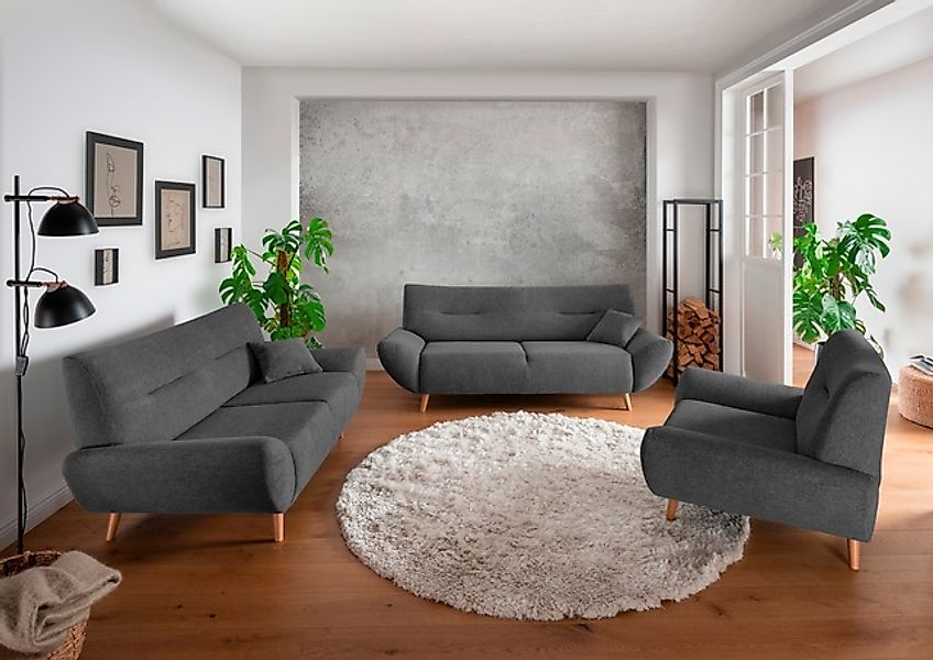 INOSIGN Polstergarnitur »Drago elegant und zeitlos, komfortabel, moderne Fo günstig online kaufen