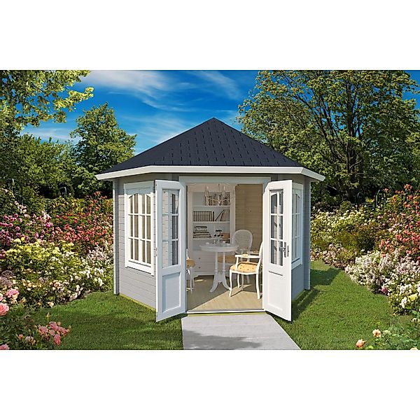 Lasita Pavillon Rivera 44 Lichtgrau 350 cm x 303,1 cm günstig online kaufen