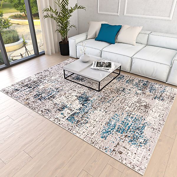 Mazovia Designteppich Modern Teppich für Wohnzimmer günstig online kaufen