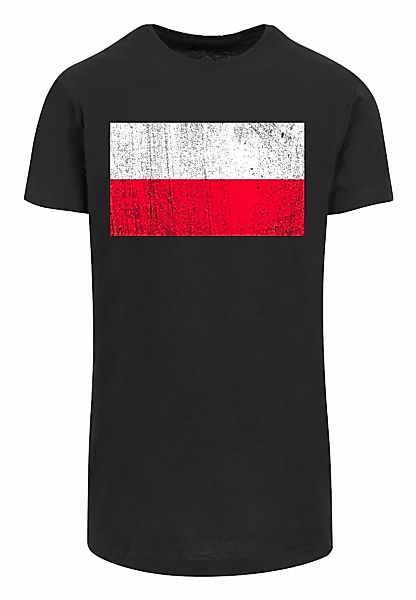 F4NT4STIC T-Shirt "Poland Polen Flagge distressed", Print günstig online kaufen