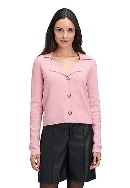 Cartoon Strickjacke Damen Strick-Cardigan mit Reverskragen günstig online kaufen