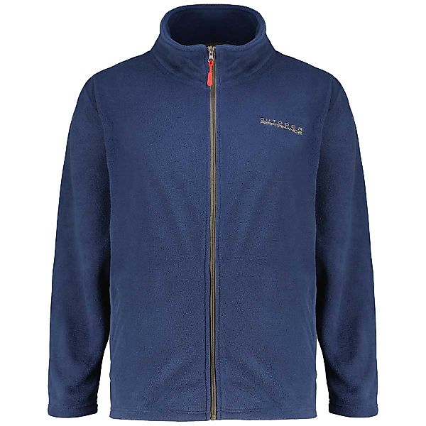 ADAMO Fleecejacke mit Stehkragen Farbe dunkelblau Größe: 12XL günstig online kaufen