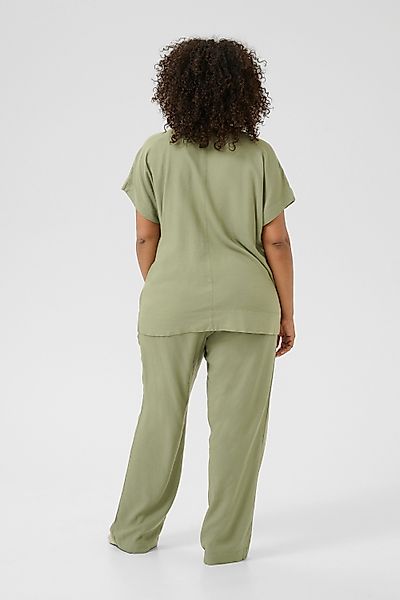 KAFFE Curve Kurzarmbluse Kurzarm-Bluse KCmille Große günstig online kaufen