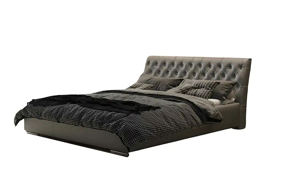 Polsterbett   ¦ grau ¦ Maße (cm): B: 196 H: 95 Betten > Polsterbetten - Höf günstig online kaufen