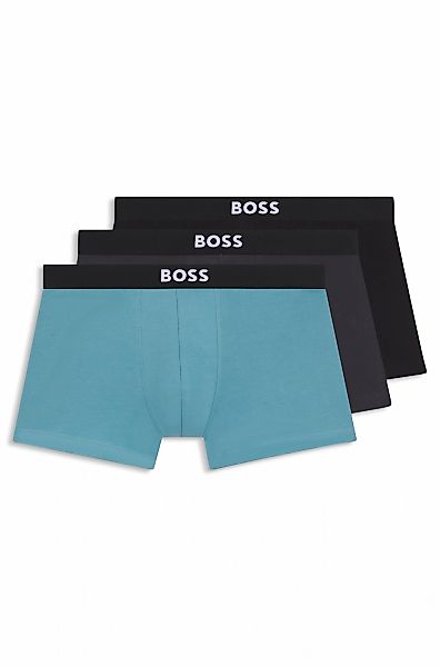 BOSS Trunk "3P Trunk BOSS ONE" mit unifarbenen Bund günstig online kaufen