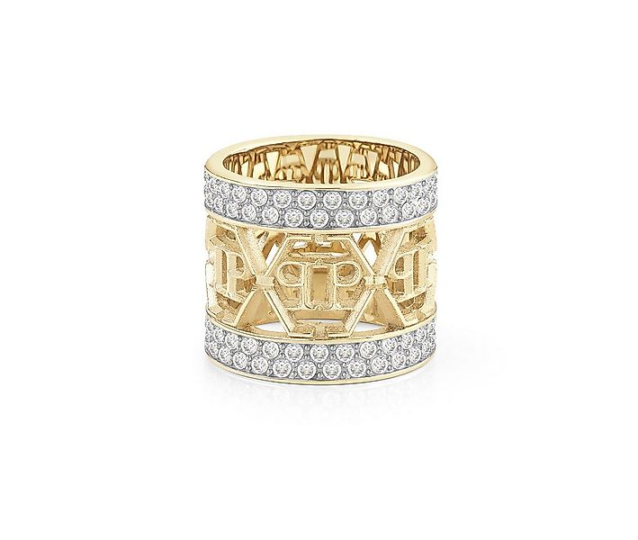 PHILIPP PLEIN Fingerring 3D SKULL (1-tlg), Stainless steel günstig online kaufen