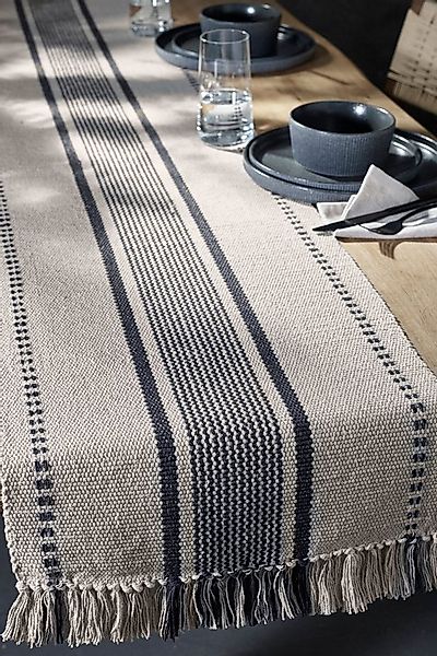 Next Tischläufer Fransenläufer Global (1-tlg) günstig online kaufen