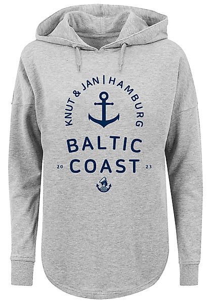 F4NT4STIC Kapuzenpullover "Ostsee Logo Knut & Jan Hamburg", Print günstig online kaufen