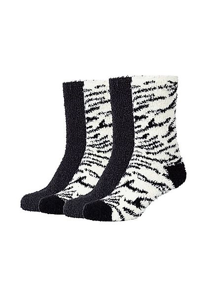 Camano Socken warm & cozy (4-Paar) mit elastischem Bund günstig online kaufen