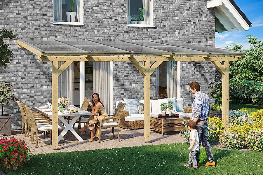 Skanholz Terrassendach "Bormio" günstig online kaufen