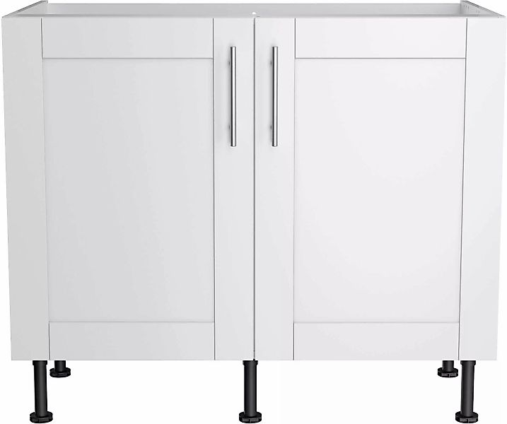 KOCHSTATION Spülenschrank "KS-Ahus", Breite 100 cm günstig online kaufen