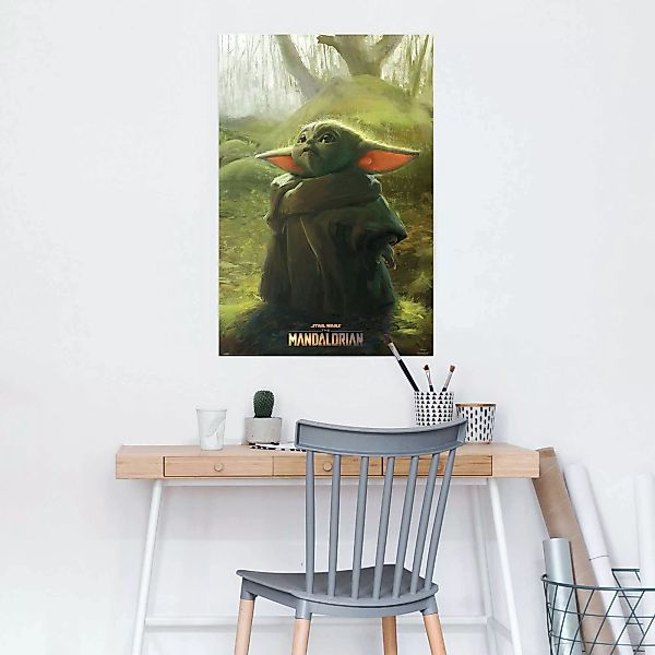 Reinders Poster "Baby Yoda Grogu" günstig online kaufen