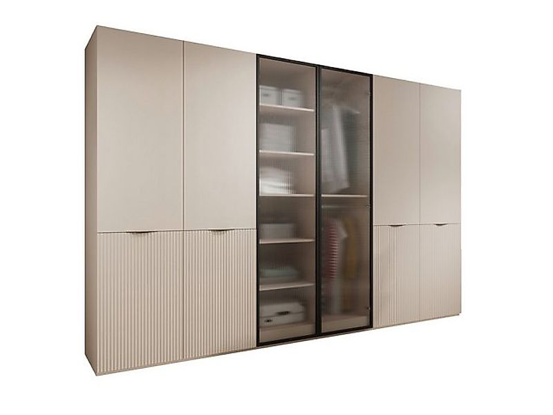 MOEBLO Drehtürenschrank Minewra 300 (6-türiger Kleiderschrank günstig online kaufen
