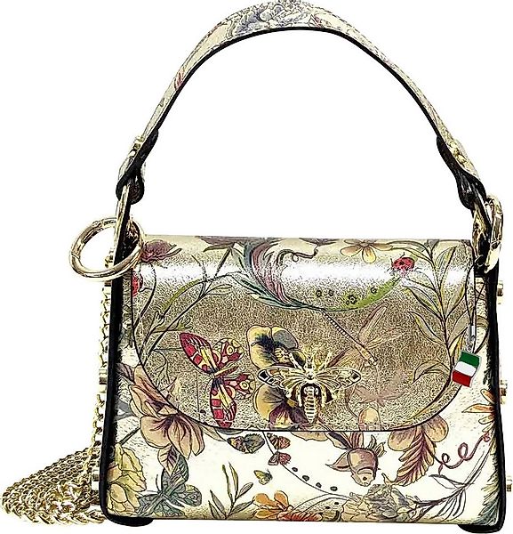 FLORENCE Umhängetasche Florence Tasche gold farbig Leder (Umhängetasche), D günstig online kaufen