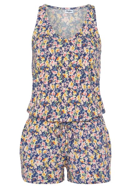 Buffalo Kurzoverall mit Blumendruck, sommerlicher Jumpsuit, Strandmode günstig online kaufen