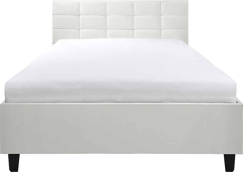 alina Polsterbett "Ricardo" Füße schwarz günstig online kaufen