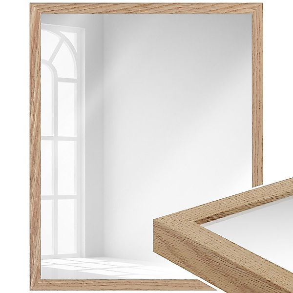 WANDStyle Wandspiegel H960, Eiche, aus Massivholz günstig online kaufen