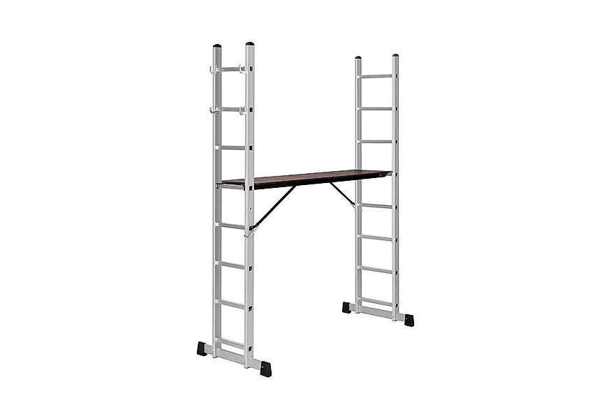 MSW Arbeitsgerüst 3in1 Leitergerüst Klappgerüst Multifunktionsgerüst Aluger günstig online kaufen