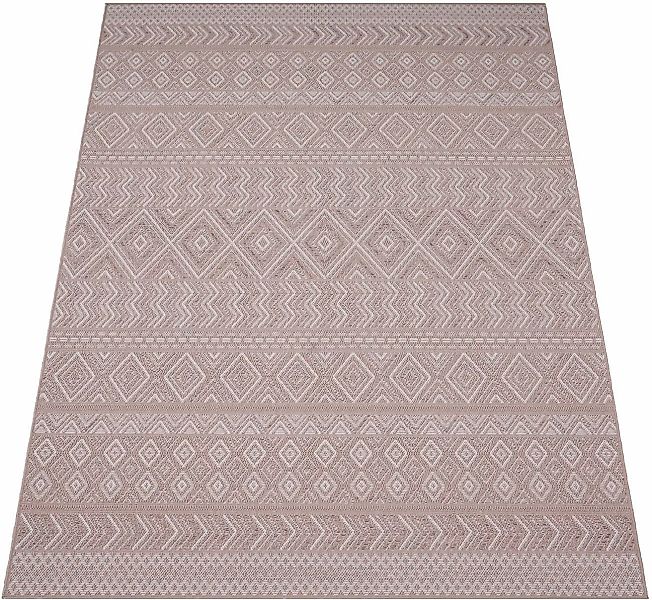 Paco Home Teppich »Vermont 190«, rechteckig, 4 mm Höhe, Flachgewebe, modern günstig online kaufen