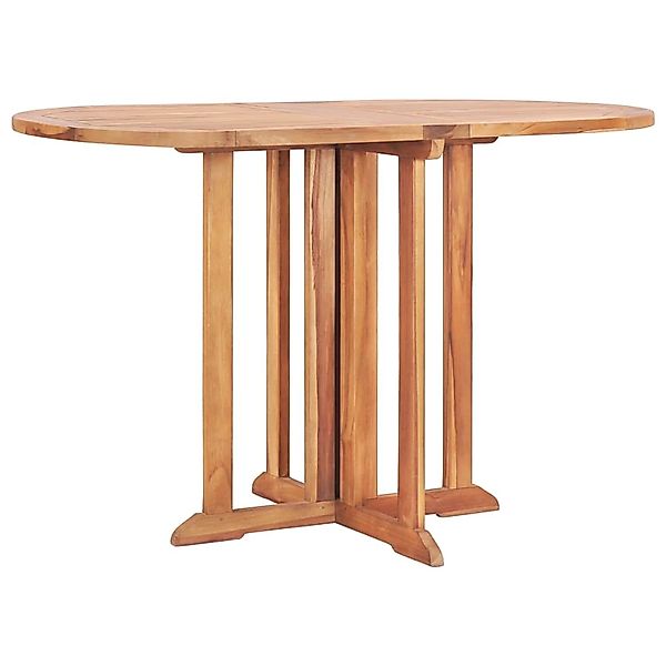 vidaXL Gartentisch Butterfly Klappbar 120x70x75 cm Teak Massivholz 49002 günstig online kaufen