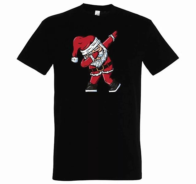 Youth Designz T-Shirt Dabbing Santa Herren Shirt mit modischem Frontprint günstig online kaufen