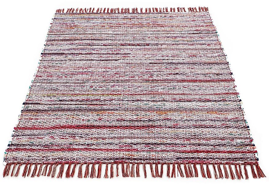 carpetfine Teppich »Kelim Chindi, Wendeteppich«, rechteckig, 6 mm Höhe, han günstig online kaufen