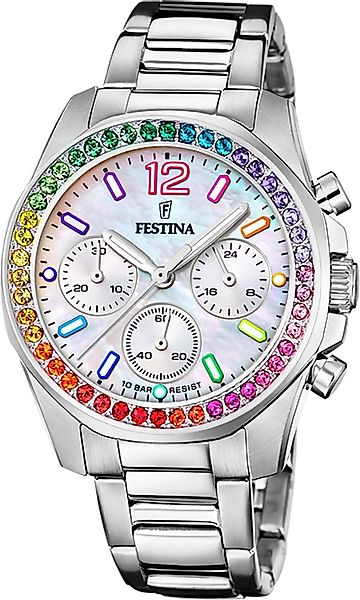 Festina Quarzuhr Festina Damenuhr Boyfriend, (Analoguhr), günstig online kaufen