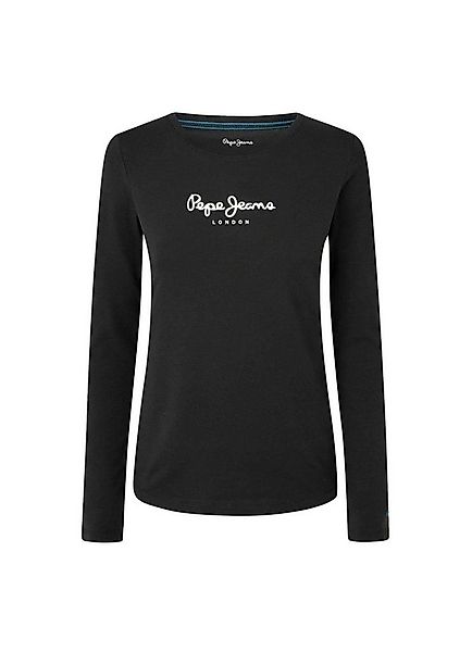 Pepe Jeans Langarmshirt New Verginia (1-tlg) Plain/ohne Details günstig online kaufen