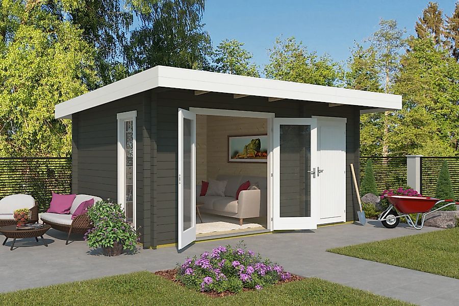 Nordic Holz Gartenhaus "CHAMELEON 44" günstig online kaufen