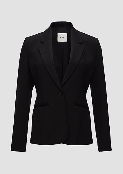 s.Oliver BLACK LABEL Jackenblazer Taillierter Blazer günstig online kaufen