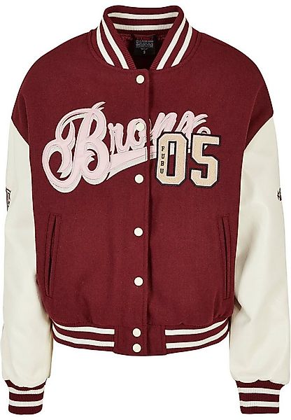 Fubu Collegejacke Fubu Damen FW224-006-1 City 05 Varsity Jacket bordeaux/of günstig online kaufen