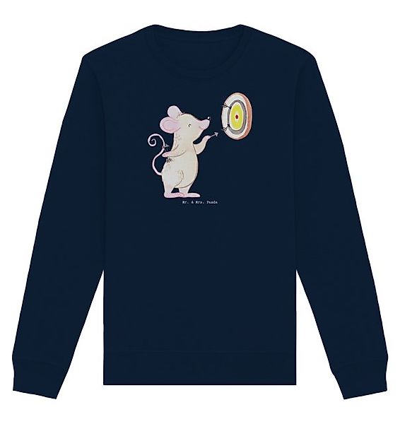 Mr. & Mrs. Panda Longpullover Größe XL Maus Dart spielen - French Navy - Ge günstig online kaufen