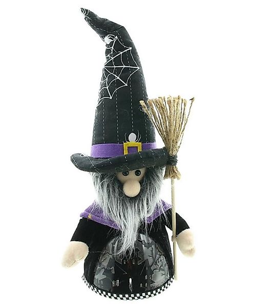 Home-trends24.de LED-Dekofigur LED-Dekofigur LED Figur Hexe Wichtel Hallowe günstig online kaufen