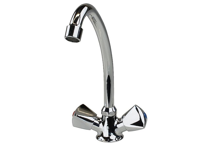 Sanixa Küchenarmatur Kalt Warm (Spültischarmatur, Spülbecken-Armatur Wasser günstig online kaufen