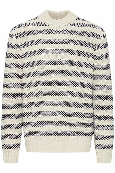 Casual Friday Strickfleece-Pullover "Strickpullover CFKARL striped knit" günstig online kaufen