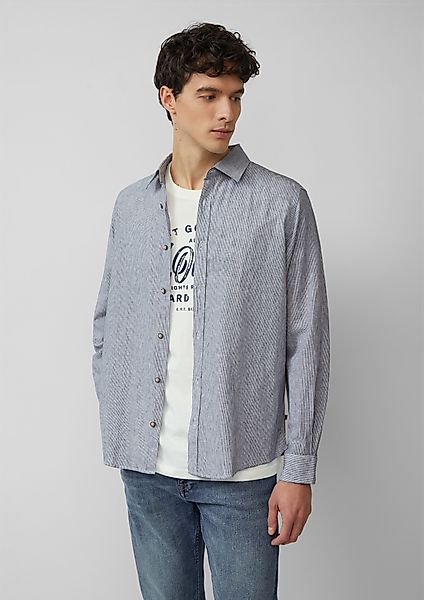 s.Oliver Langarmhemd Regular Fit: Gestreiftes Hemd günstig online kaufen