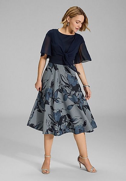 SWING Boleroblazer - Chiffon Bolero mit Knoten Lockere Passform günstig online kaufen