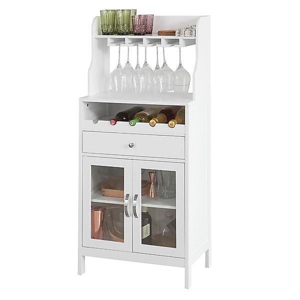 SoBuy Weinschrank FSB24 Sideboard mit Weinregal günstig online kaufen