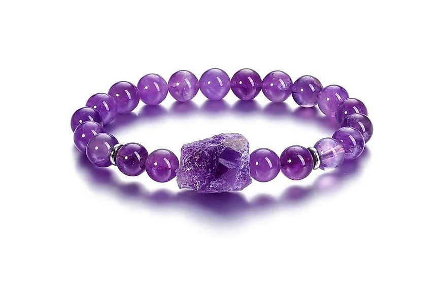 LuxusKollektion Perlenarmband Amethyst Kristall Armband Perlen Heilsteine 8 günstig online kaufen