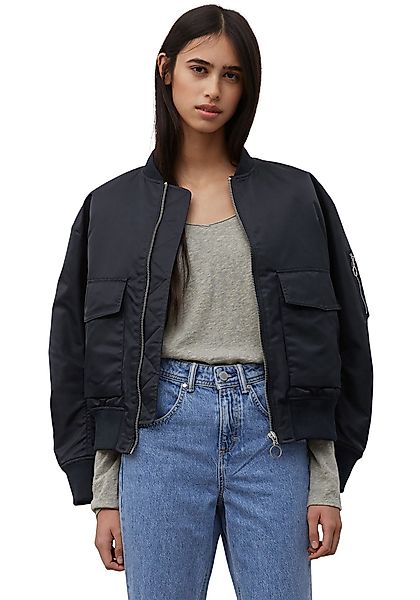 Marc O'Polo DENIM Langarmshirt mit Rollkante günstig online kaufen