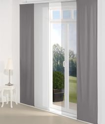 Wirth Schiebegardine "WirthNatur" Paneelwagen 1 Stk. tlg. Inkl. Montagezube günstig online kaufen