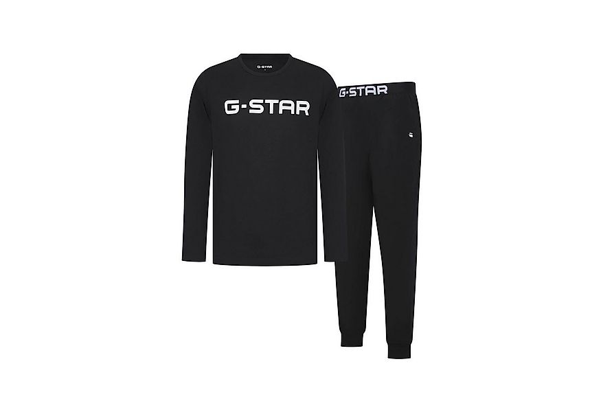 G-STAR Pyjama Herren Pyjama Baumwolle STONE Pyjama (2 tlg) günstig online kaufen